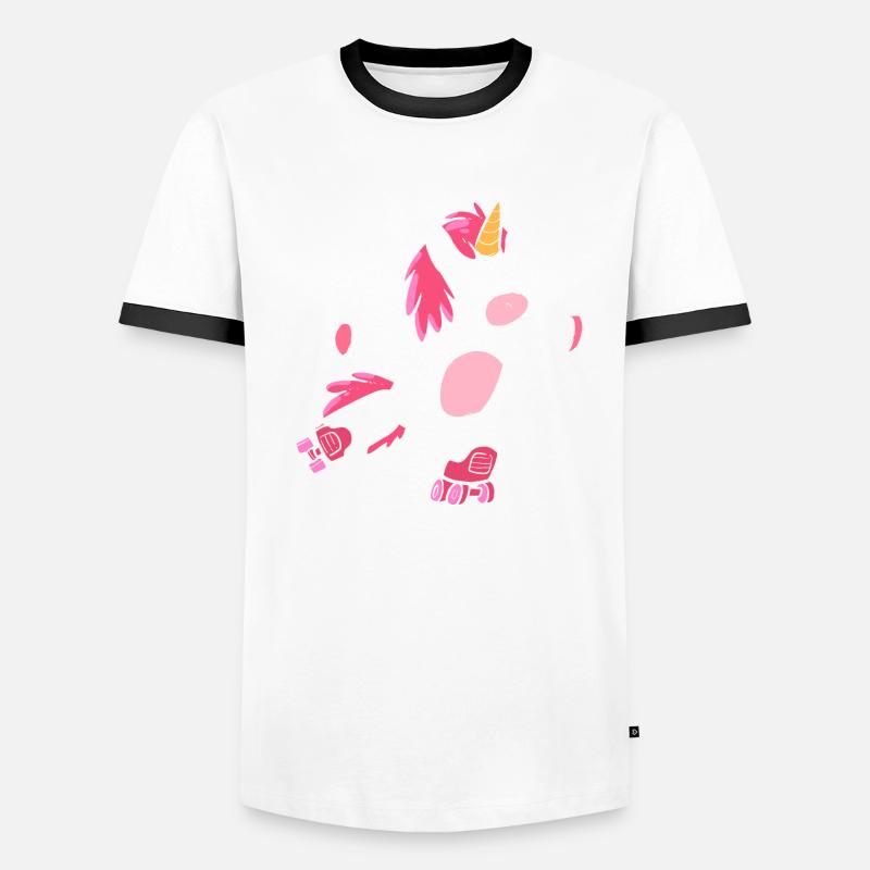 Roller Skating Roller Skates Inline Skates Men's Ringer Shirt