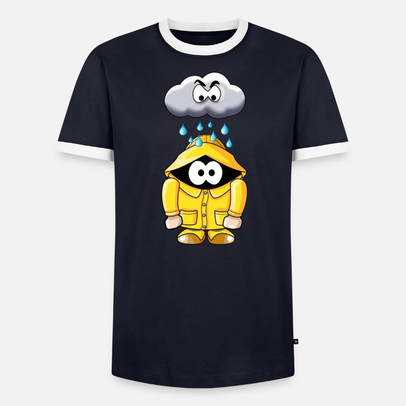 Rain cloud Men's Ringer Shirt