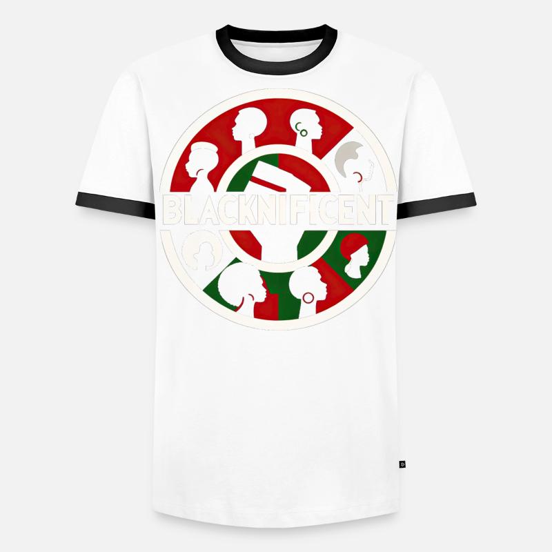 Cercle d’autonomisation T-shirt contrasté Homme