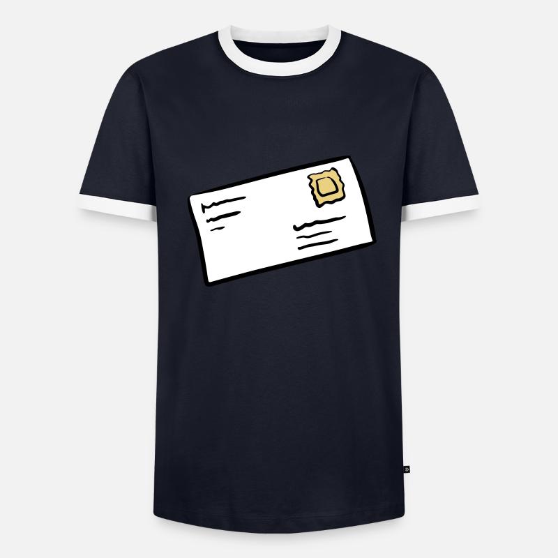 Letter envelope letter envelope letter post Men's Ringer Shirt