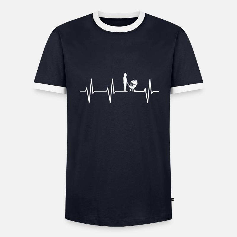 BBQ BBQ T-shirt contrasté Homme