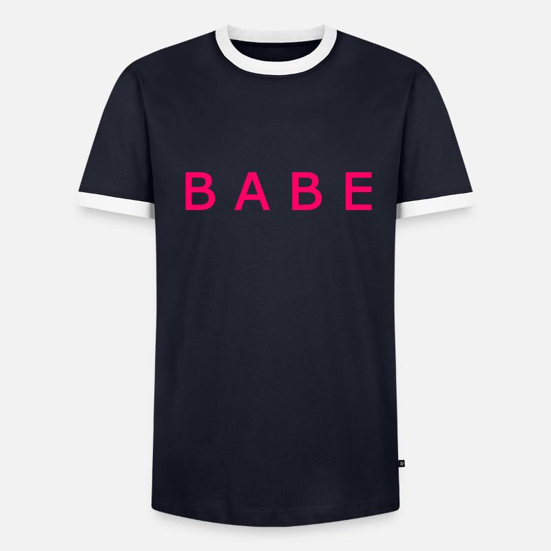 Babe T-shirt contrasté Homme