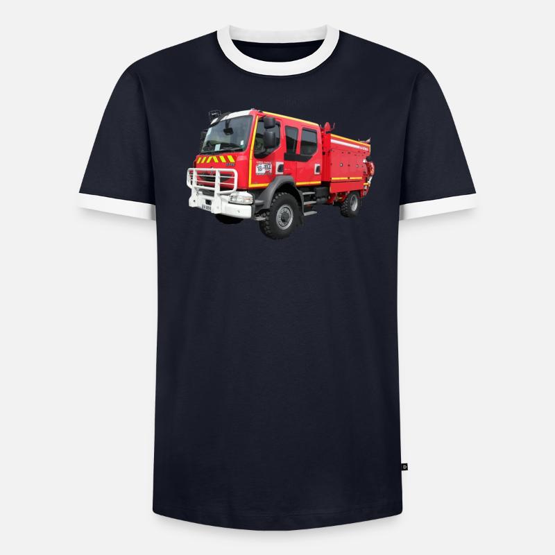 Pompier CCR T-shirt contrasté Homme