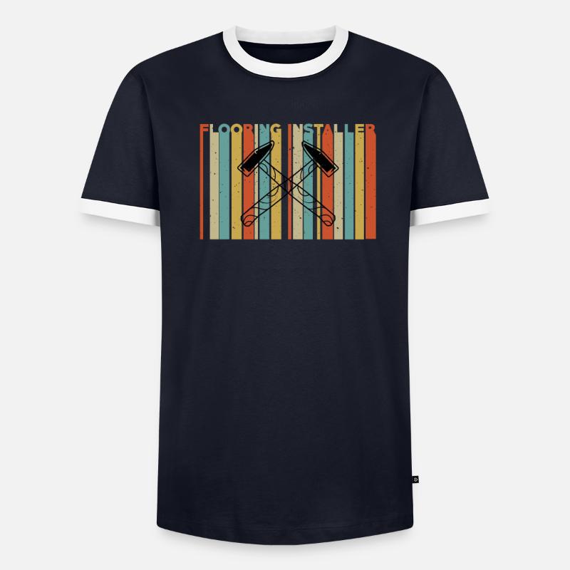 Floor layers Men's Ringer Shirt