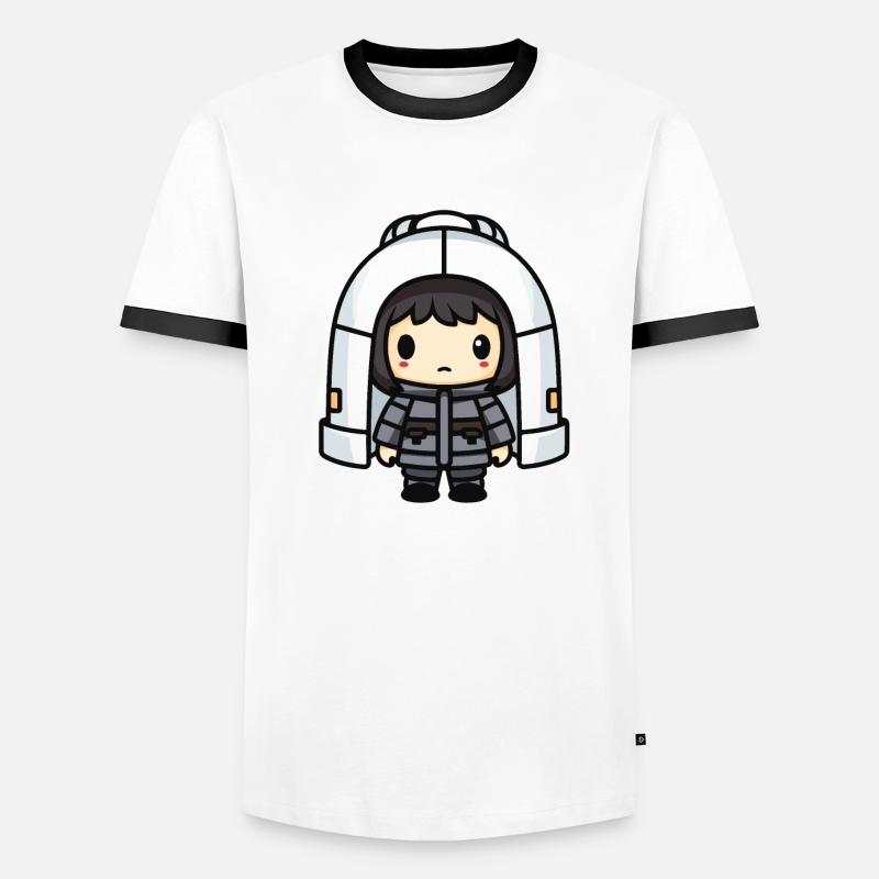 Igloo Eskimo Winter Comic Men's Ringer Shirt
