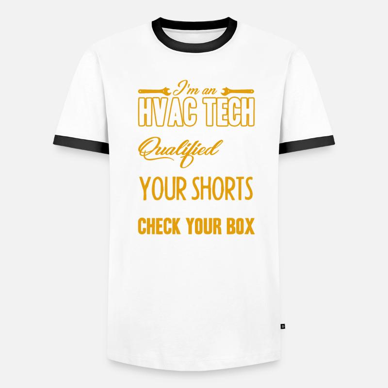 HVAC Tech I Am An HVAC Tech Men's Ringer Shirt