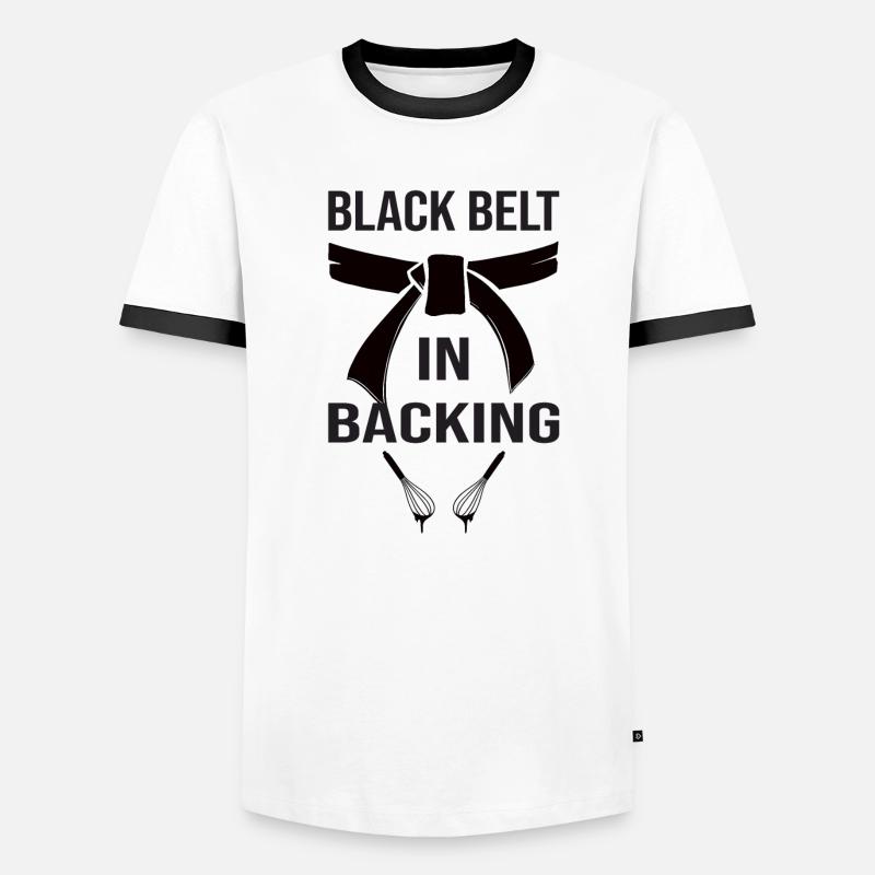 Cuisson du gâteau aux beignets T-shirt contrasté Homme
