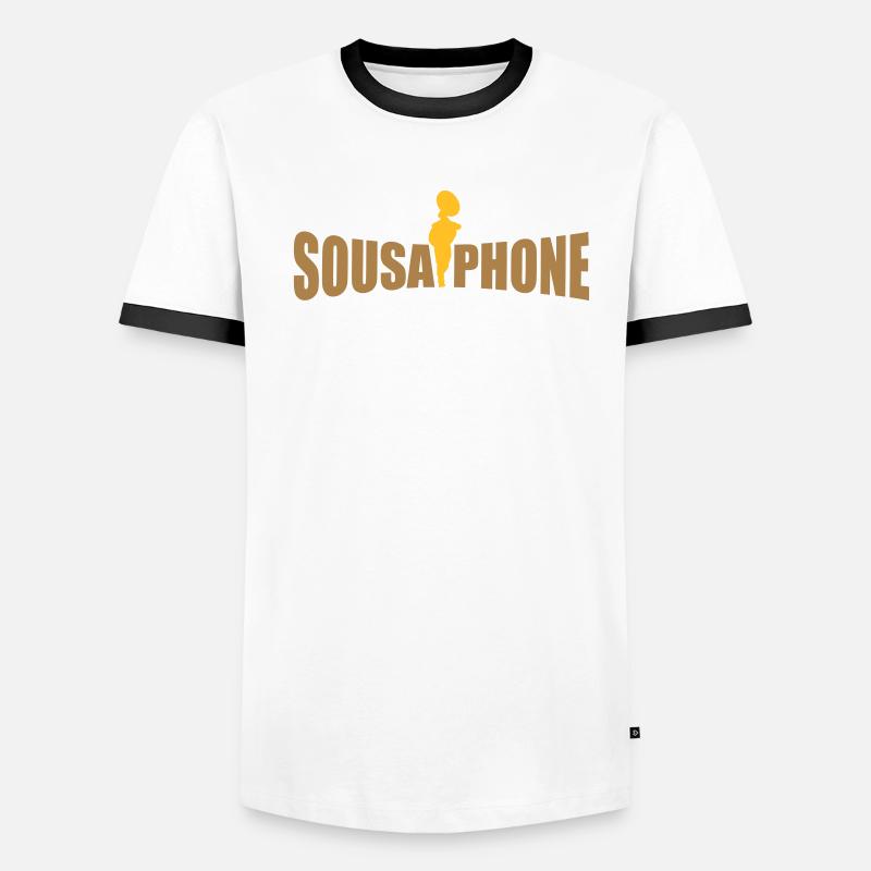 sousaphone T-shirt contrasté Homme