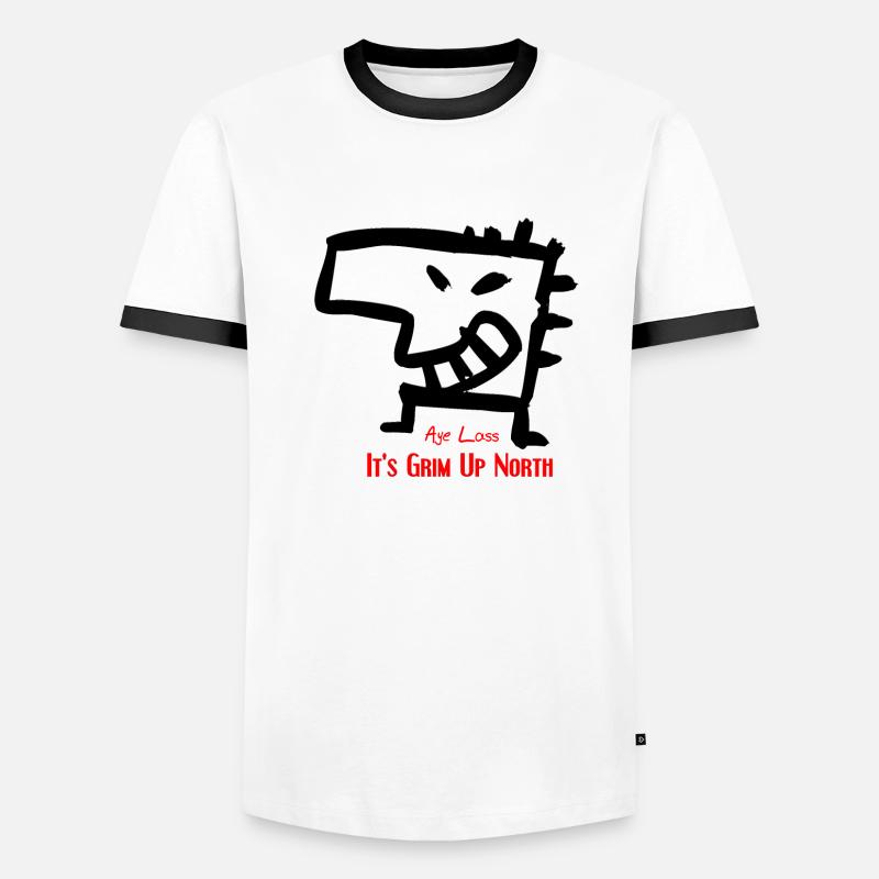It's Grim up north Men's Ringer Shirt