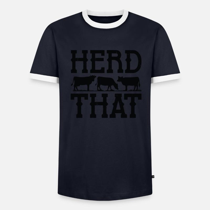 Herd That Men's Ringer Shirt