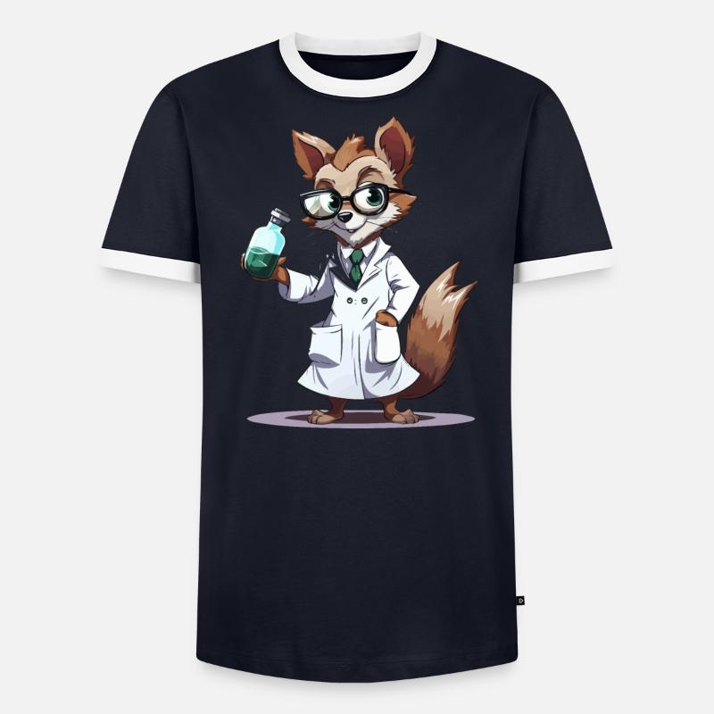 Scientifique Nuttyprof T-shirt contrasté Homme