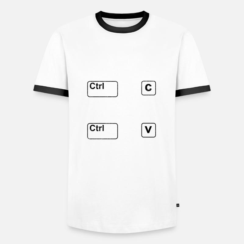 Lustiger Programmierer Web-Entwickler Männer Kontrast-T-Shirt