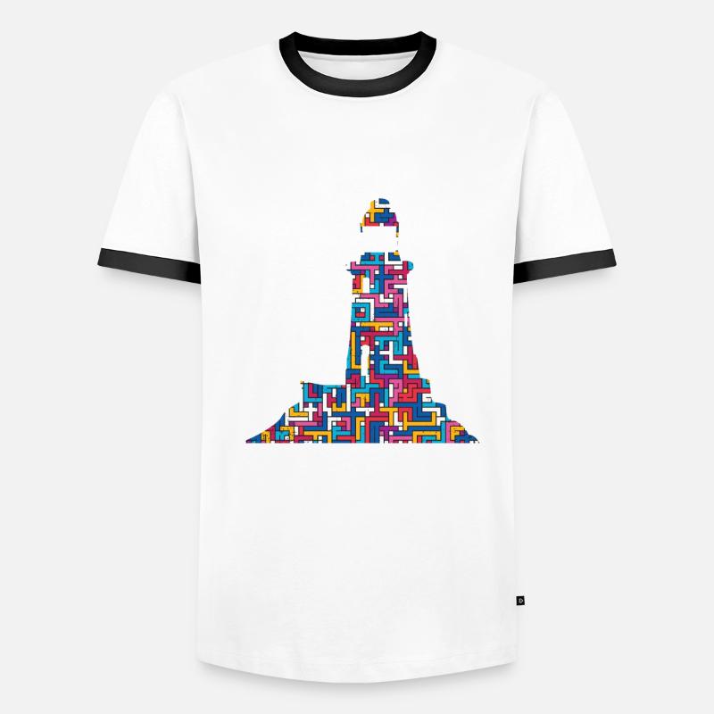 Lighthouse Lighthouse Men's Ringer Shirt