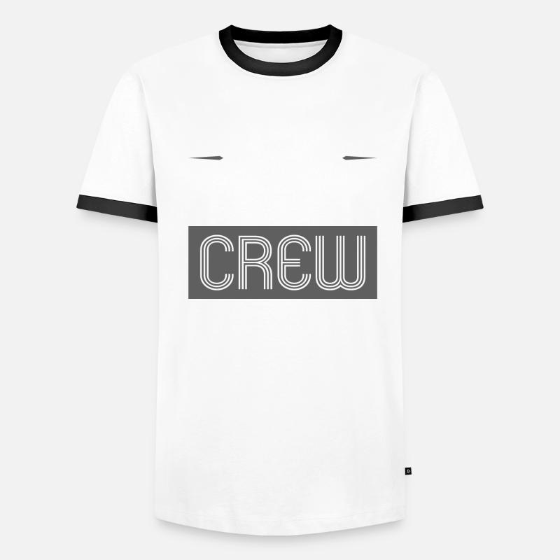 Équipe de danse T-shirt contrasté Homme