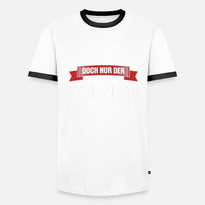 Techniker Beruf Fachmann Technik Geschenk Männer Kontrast-T-Shirt