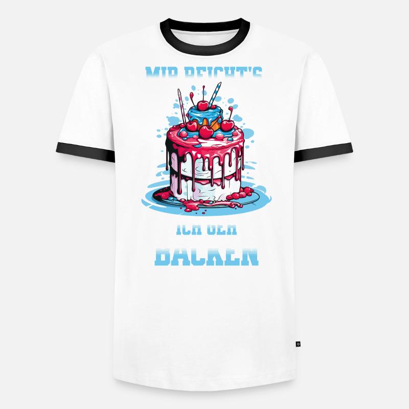 Baking Baker Baking Queen Baking Fairy Cake Cake Men's Ringer Shirt