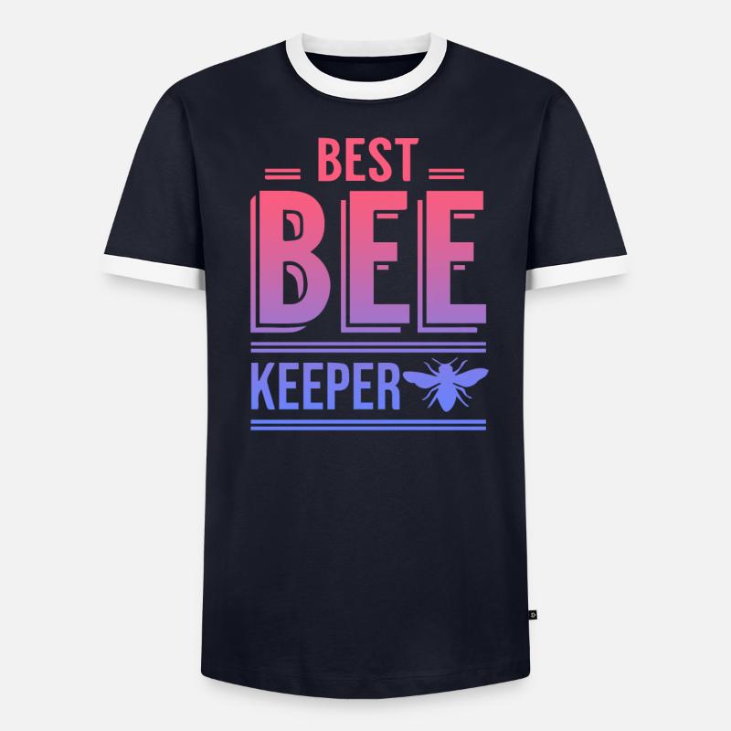 Bester Imker Männer Kontrast-T-Shirt