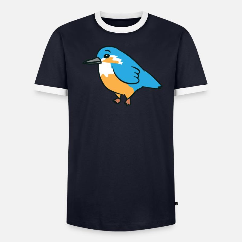 Kingfisher - Illustration T-shirt contrasté Homme