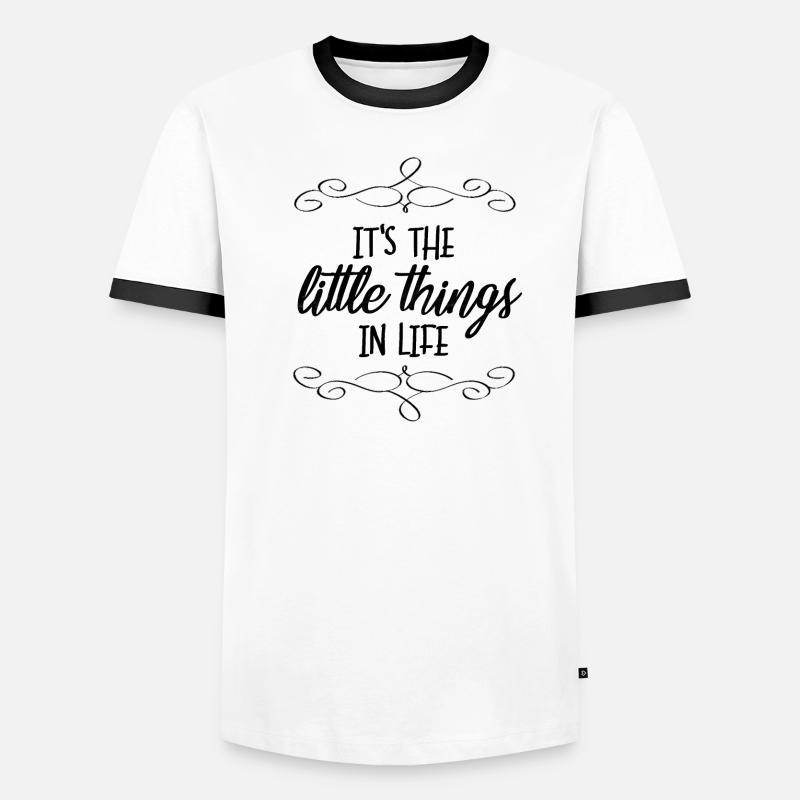 Spruch Männer Kontrast-T-Shirt