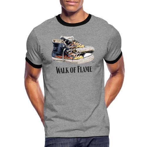 Bronko55 No.47 – Walk of Flame - Männer Kontrast-T-Shirt