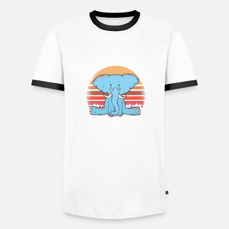 Ich denke Programmierer Computer Nerd Sprüche cool Männer Kontrast-T-Shirt