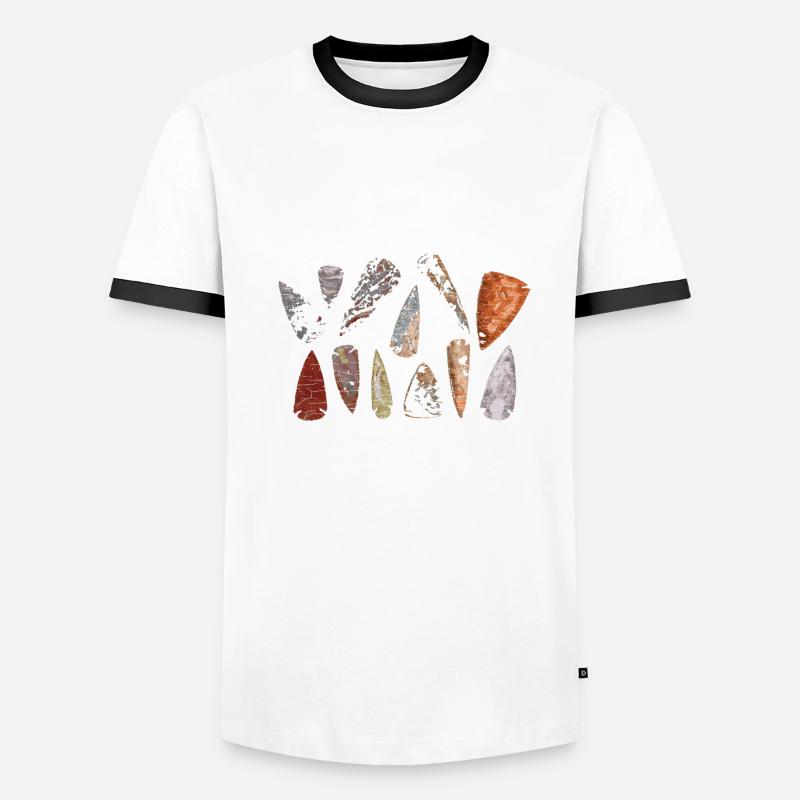 Pfeilspitze Arrowhead Hunter Männer Kontrast-T-Shirt