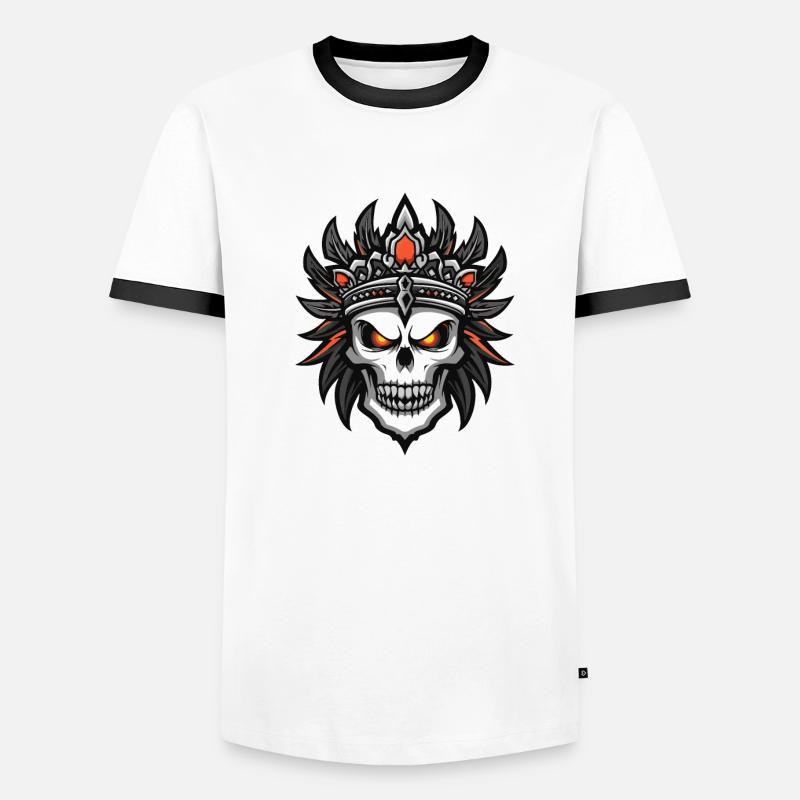 Chef Apache, Indiens morts T-shirt contrasté Homme