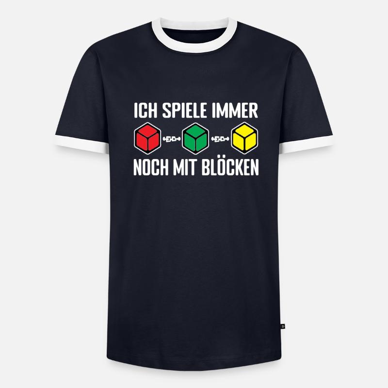 Krypto Trader Bitcoin - Männer Kontrast-T-Shirt - undefined