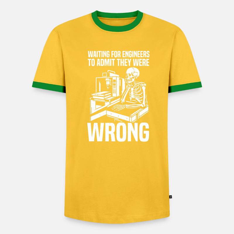 Cutting machine operator - Men's Ringer Shirt - undefined