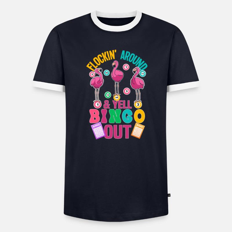 Bingo T-shirt contrasté Homme