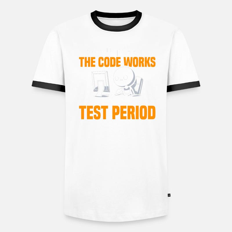 Programmeur informatique Programmation informatique T-shirt contrasté Homme