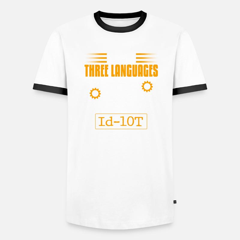 Support technique du service d’assistance T-shirt contrasté Homme