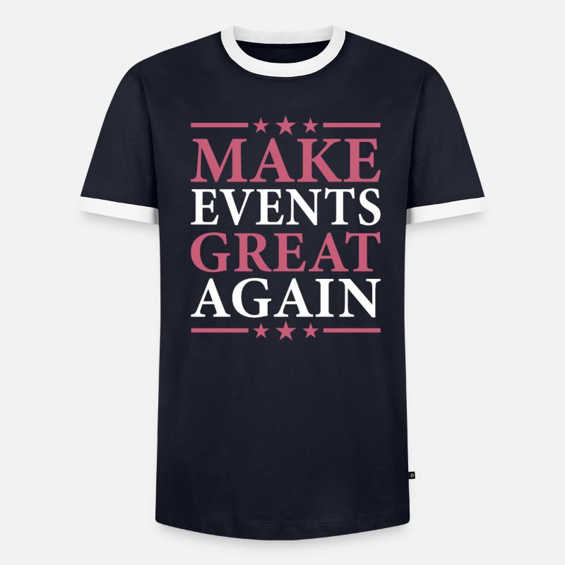 Event Planner Men's Ringer Shirt
