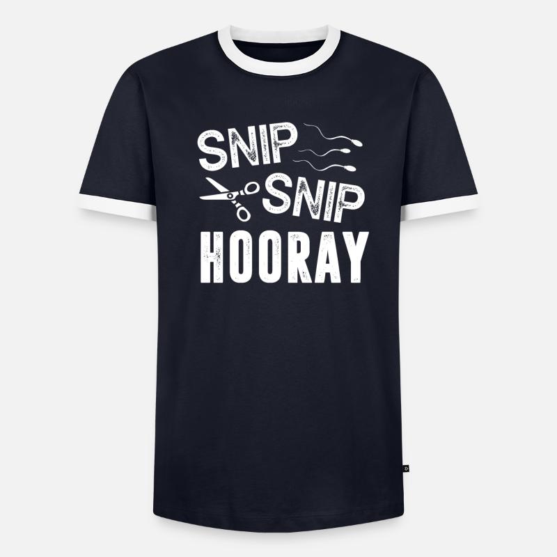 Survivant post-vasectomie T-shirt contrasté Homme
