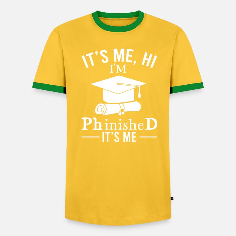 Dissertation student - Men's Ringer Shirt - undefined