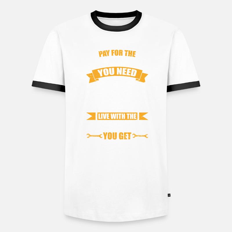 Maintenance tech Männer Kontrast-T-Shirt