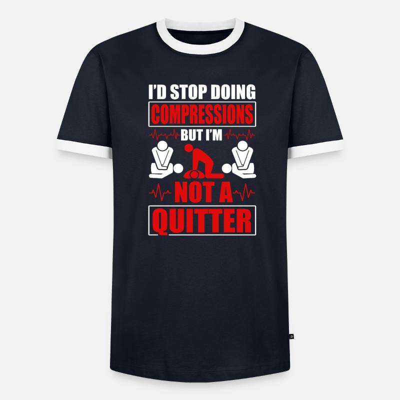 Instructeur de RCR T-shirt contrasté Homme