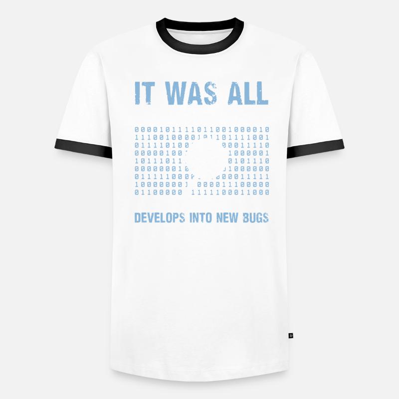 Computer Programmer Computer Programming Männer Kontrast-T-Shirt