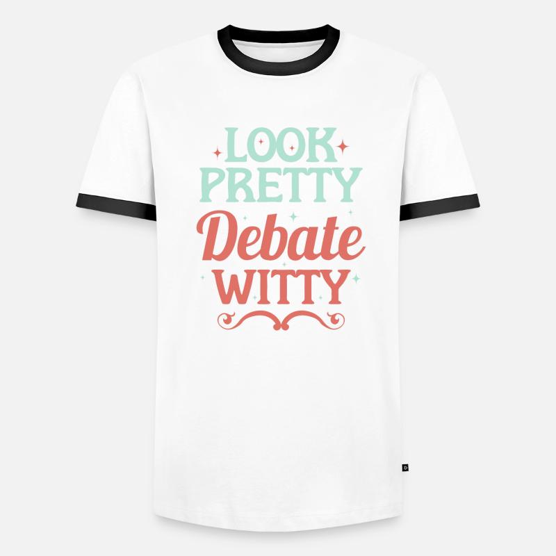 Speech debate team Men's Ringer Shirt