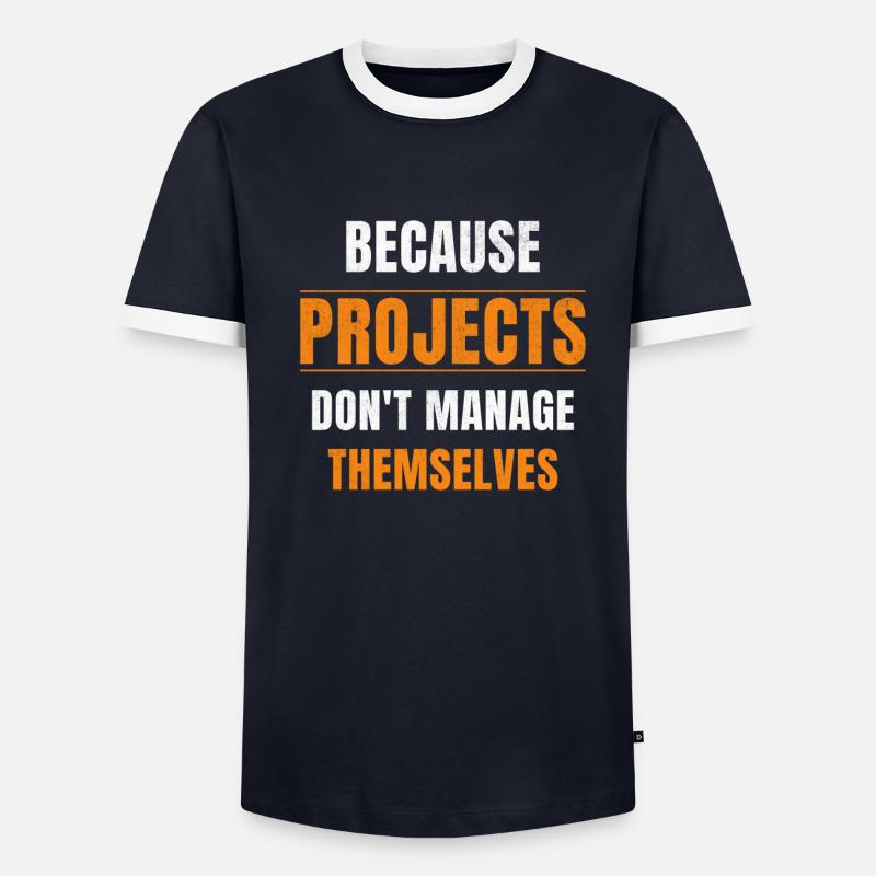 Chef de projet T-shirt contrasté Homme
