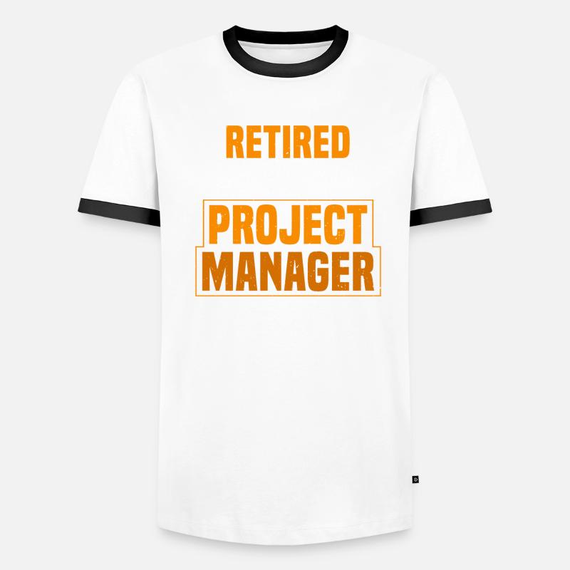 Retired project Manager Men's Ringer Shirt