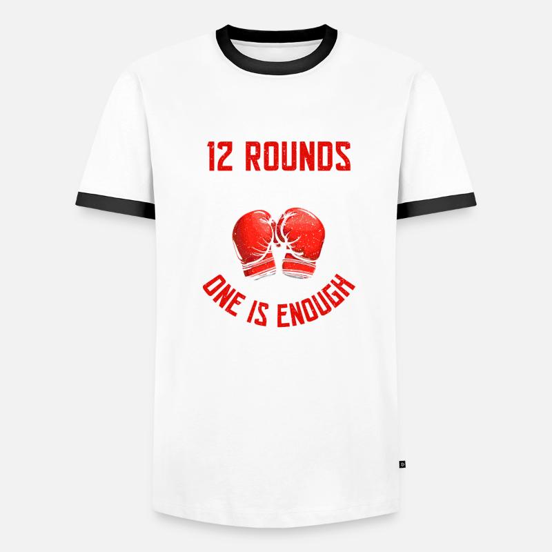 Boxe boxeuse T-shirt contrasté Homme