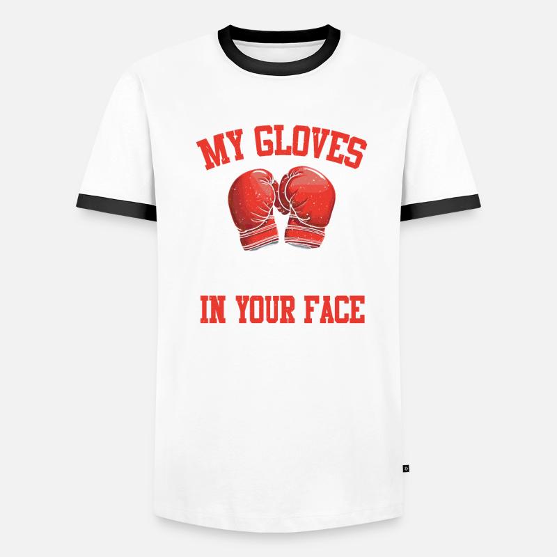 Boxe boxeuse T-shirt contrasté Homme