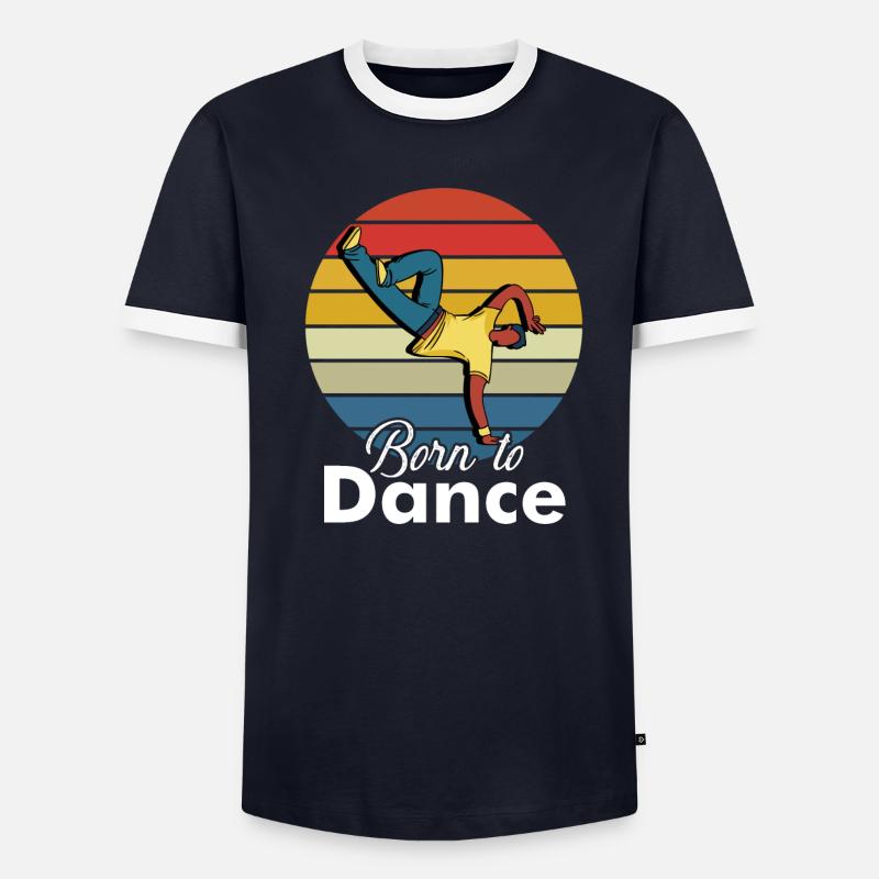Breakdance - Breakdancer - Breakdancing - BBoy - Männer Kontrast-T-Shirt - undefined