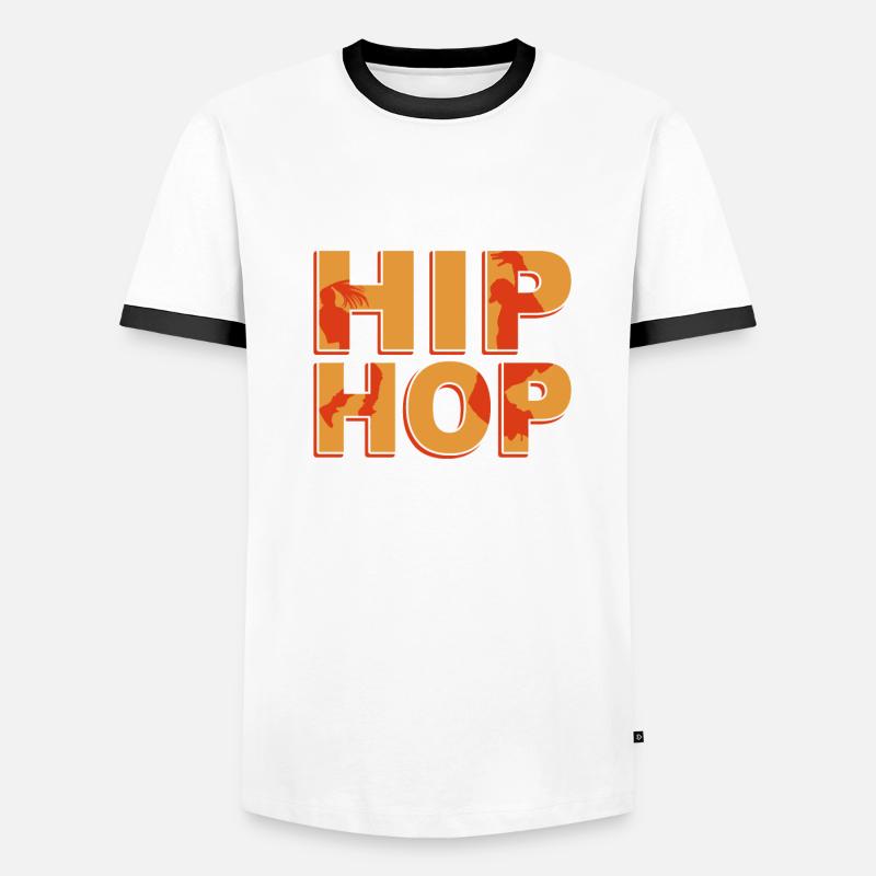 Breakdance Männer Kontrast-T-Shirt