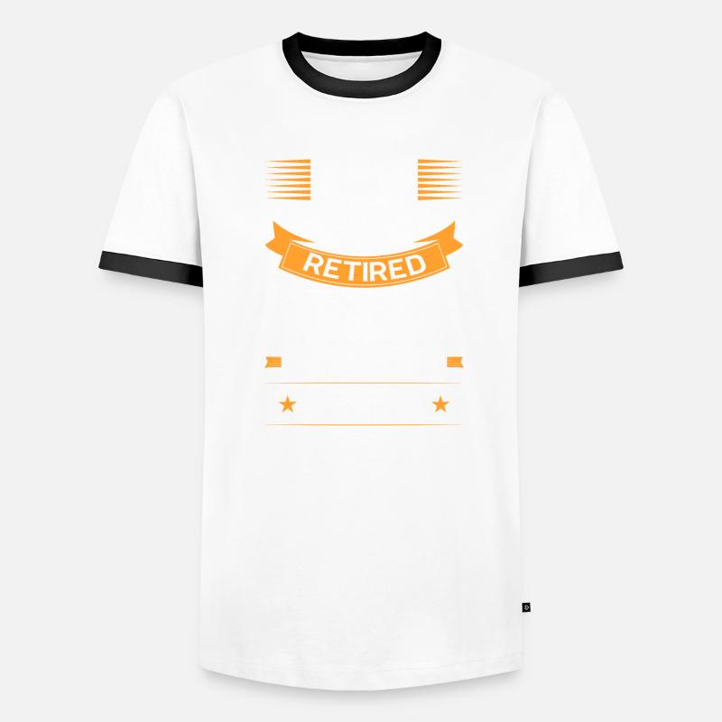 Pops Retirement Pop Pop Gift T-shirt contrasté Homme