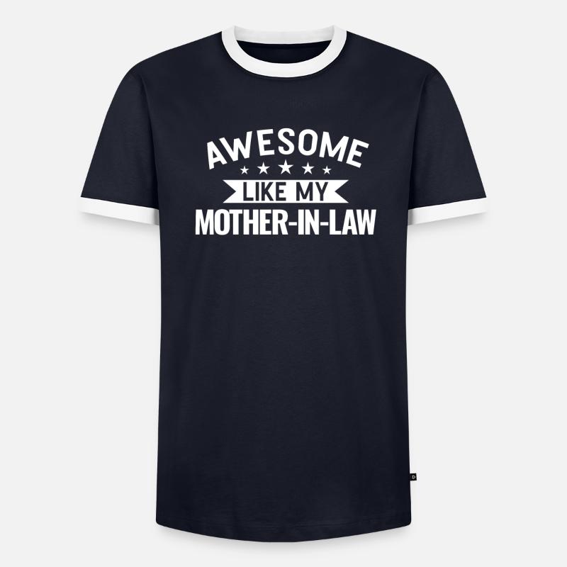 Schwiegermutter Schwiegermutter Geschenk - Männer Kontrast-T-Shirt - undefined