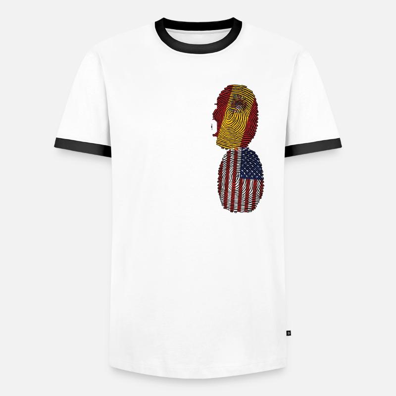 Spanisch Spanien Spanische Wurzeln Geschenk Männer Kontrast-T-Shirt
