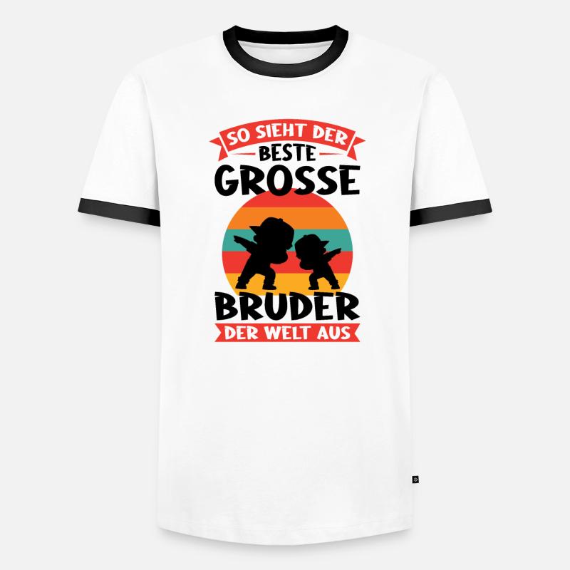 Junge Dabbing Dabbing Brüder Geschenk Männer Kontrast-T-Shirt