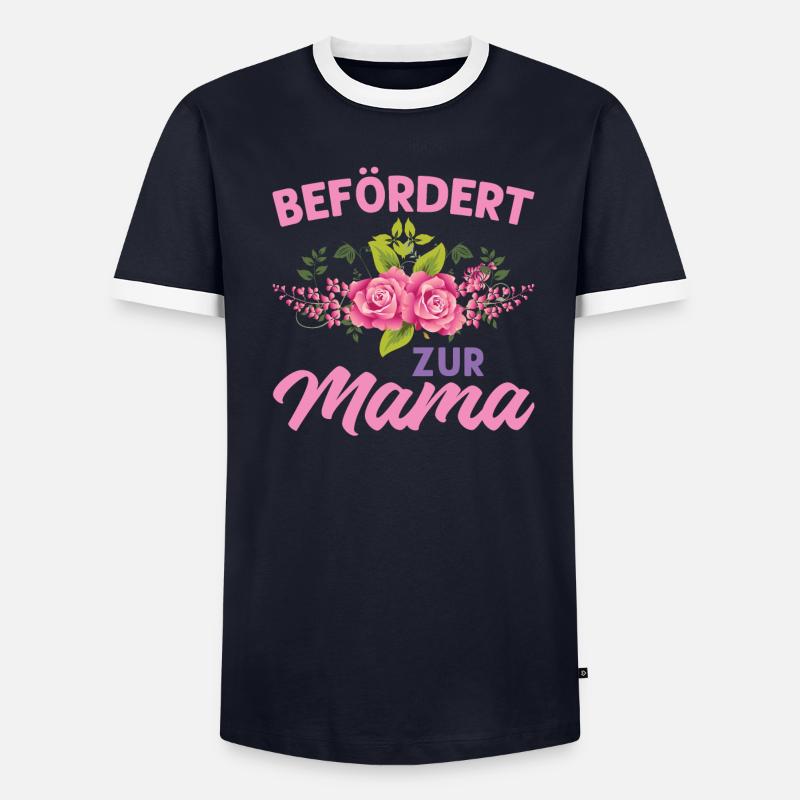 Mutter Mama Tochter Geschenk - Männer Kontrast-T-Shirt - undefined